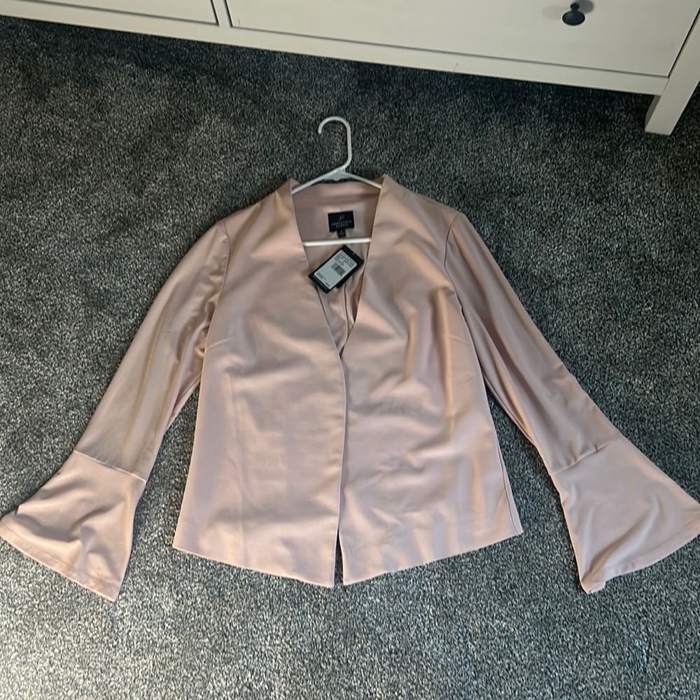 Smoke rose Adrianna Papell blazer, size medium